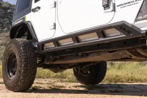 DV8 Offroad - DV8 Offroad 4-Door Rock Sliders for Jeep (2007-18) Wrangler JK - Image 2