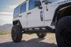 DV8 Offroad - DV8 Offroad 4-Door Rock Sliders for Jeep (2007-18) Wrangler JK - Image 4