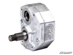 SuperATV 4" Portal Gear Lift for Polaris (2024-26) RZR XP (Single Idler, Billet Housing, 30% Gear Reduction, w/ Existing Stiffener)