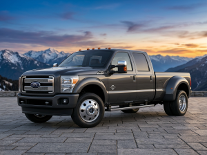 Diamond T SRW to Dually Ultimate Package for Ford (1999-24) F-250 & F-350 (8 on 170mm), 17" Polished Aluminum Wheels