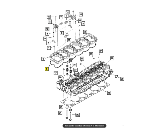 Cummins - Cummins Lower Rocker Cover Gasket for Dodge/Ram (2003-24) 5.9L & 6.7L Cummins - Image 2