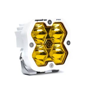 Baja Designs - Baja Designs Squadron 2.0 Pro White LED Auxiliary Light Pod Pair - Universal (Spot Light Pattern, Amber Lens) - Image 3