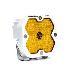 Baja Designs - Baja Designs Squadron 2.0 Pro White LED Auxiliary Light Pod Pair - Universal (Work/Scene Light Pattern, Amber Lens) - Image 4