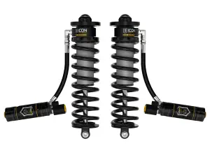 ICON 4-5.5” Lift, Front, V.S. 3.0 Series Coilover Conversion Kit for Ford (2005-26) F-250 & F-350 Super Duty 4WD, Remote Reservoir w/ CDEV