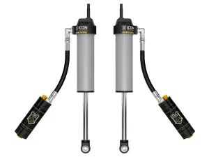 ICON 0-3” Lift, Front, V.S. 3.0 Series Shock Absorbers for Ford (2005-26) Super Duty 4WD, Remote Reservoir w/ CDCV, Pair