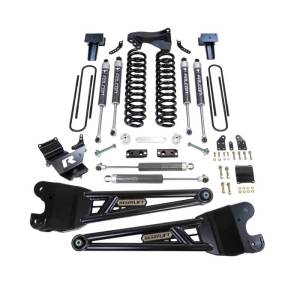 ReadyLIFT 4" Coil Spring Lift Kit for Ford (2023-26) Super Duty F-250 & F-350 4WD, w/ Falcon 2.1 Shocks & Radius Arms