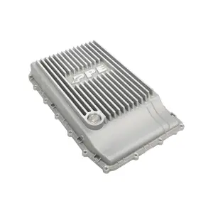 PPE 10R60/10R80 Heavy-Duty Cast Aluminum Transmission Pan for Ford (2017-26), Brushed