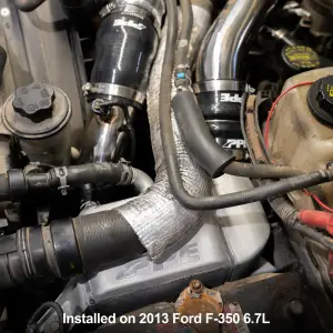 Pacific Performance Engineering - PPE Air-to-Water Intercooler w/ Polished Pipes for Ford (2011-26) 6.7L Power Stroke (Black) - Image 13