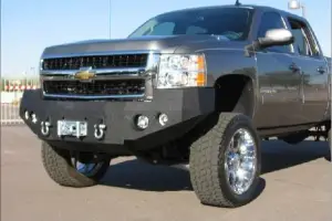 Iron Bull Bumpers - Iron Bull Front Bumper for Chevy (2007-10) 2500/3500 Silverado - Image 3