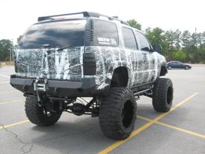 Iron Bull Bumpers - Iron Bull Rear Bumper for Chevy (2001-06) Tahoe - Image 4