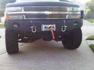 Iron Bull Bumpers - Iron Bull Front Bumper for Chevrolet (2000-06) Tahoe/Suburban (5 or 6 Lug ONLY) - Image 2