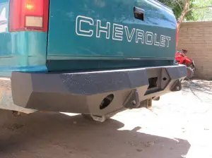 Iron Bull Bumpers - Iron Bull Rear Bumper for Chevrolet (1988-98) Silverado 1500 - Image 3