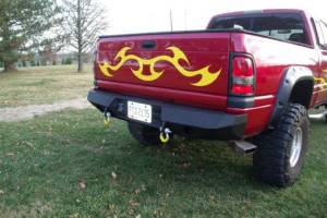 Iron Bull Bumpers - Iron Bull Rear Bumper for Dodge (1994-02) 2500/3500 - Image 4