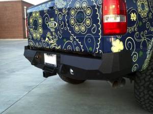 Iron Bull Bumpers - Iron Bull Rear Bumper for Ford (2004-08) F-150, Parking Sensor Cutouts Available - Image 2