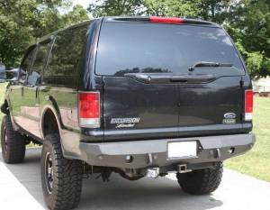 Iron Bull Bumpers - Iron Bull Rear Bumper for Ford (2000-05) Excursion, Parking Sensor Cutouts Available - Image 1