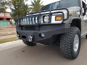 Iron Bull Bumpers - Iron Bull Front Bumper for Hummer (2003-09) H2/H2 SUT - Image 3