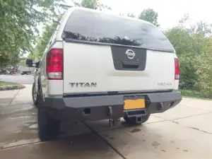 Iron Bull Bumpers - Iron Bull Rear Bumper for Nissan (2004-15) Titan - Image 1