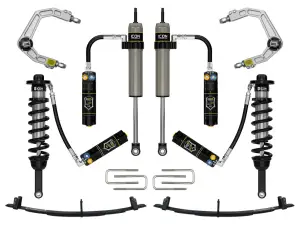 ICON 0-3.5" Lift for Toyota (2005-15) Tacoma / 0-2.75" Lift, Stage 6 Suspension System, Billet, CDXS for Toyota (2016-23) Tacoma