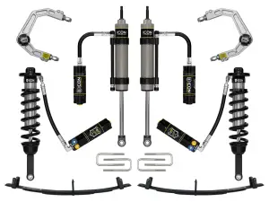 ICON 0-3.5" Lift for Toyota (2005-15) Tacoma / 0-2.75" Lift, Stage 7 Suspension System, Billet, CDCV for Toyota (2016-23) Tacoma