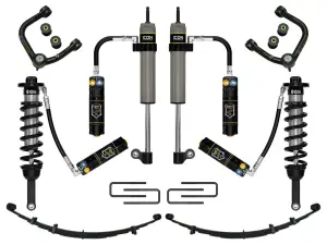 ICON 0-3.5" Lift for Toyota (2005-15) Tacoma / 0-2.75" Lift, Stage 9 Suspension System, Tubular, CDCV for Toyota (2016-23) Tacoma