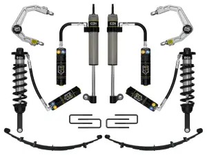 ICON 0-3.5" Lift for Toyota (2005-15) Tacoma / 0-2.75" Lift, Stage 9 Suspension System, Billet, CDCV for Toyota (2016-23) Tacoma