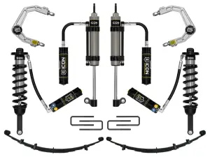 ICON 0-3.5" Lift for Toyota (2005-15) Tacoma / 0-2.75" Lift, Stage 10 Suspension System, Billet, CDCV for Toyota (2016-23) Tacoma