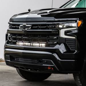 Baja Designs - Baja Designs S8 30 Inch Behind-the-Grille Light Bar Kit for Chevrolet (2022-26) Silverado 1500 (Driving/Combo Light Pattern, Amber Lens) - Image 4