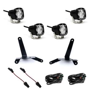 Baja Designs - Baja Designs S1 Dual Fog Pocket LED Light Kit for Chevrolet (2024-26) Silverado 2500/3500 (Wide Cornering Light Pattern, Baja Amber/Baja Amber Lens) - Image 3