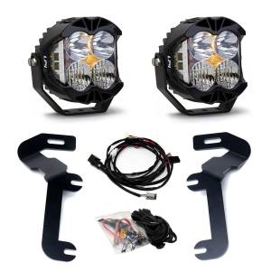 Baja Designs - Baja Designs LP4 Pro A-Pillar LED Light Kit for GMC (2019-26) Sierra 1500 (Spot Light Pattern, Clear Lens) - Image 3