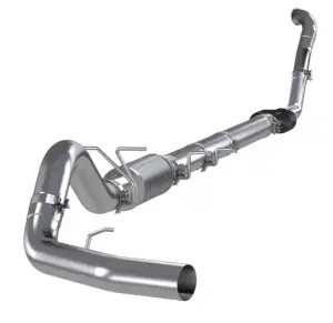 MBRP 4" Turbo Back, Single Side Exit, (Aluminized 3" DownPipe), P for Ford (1994-97) F-250/F-350 7.3L Power Stroke, Automatic ONLY