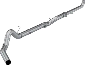 MBRP 5" Downpipe Back, Single Side Exit for Chevy/GMC (2001-04) Silverado/Sierra 2500/3500 6.6L Duramax, T409 Stainless Steel