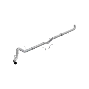 MBRP 4-Inch Downpipe-Back, Single Side Exit Exhaust for Chevy/GMC (2001-04) 2500HD/3500HD 6.6L Silverado/Sierra