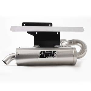 HMF Racing - HMF Exhaust Systems for Yamaha (2021-26) Wolverine RMAX (Titan Loud Series, Slip On System, Grey - Gun Metal) - Image 9