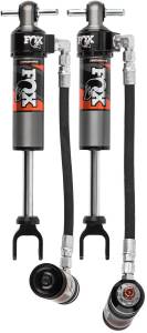 Fox Racing Shox 2.5 Performance Elite Series Remote Reservoir Adjustable Shocks for Chevy/GMC (2020-26) 2500HD/3500HD (Front, Lifted 1.5"-2.5") 