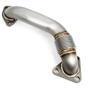 PPE Replacement Up-Pipefor OEM Exhaust Manifold for Chevy/GMC (2001-04) 6.6L Duramax LB7 (Passenger Side)