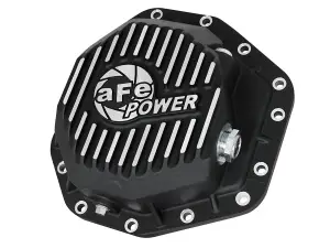 aFe - aFe Power Pro Series Rear Differential Cover for Ford (2017-23) F-250/F-350 V8-6.7L (td) (Dana M275-14) Power Stroke (Raw w/ Machined Fins) - Image 2