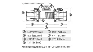 Warn - Warn Electric Winch, Zeon 8 - 8,000lb - 89305 - Image 3