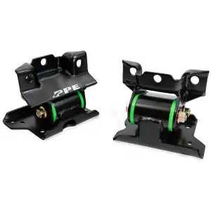 PPE Engine Mount Kit for Chevy/GMC (2001-10) 2500/3500HD (w/ Silicone Bushings, Green - 50 Hardness (Street / Performance))