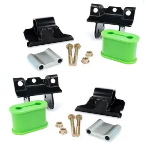 Pacific Performance Engineering - PPE Engine Mount Kit for Chevy/GMC (2001-10) 2500/3500HD (w/ Silicone Bushings, Yellow - 60 Hardness (Performance / Race)) - Image 6