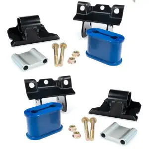 Pacific Performance Engineering - PPE Engine Mount Kit for Chevy/GMC (2001-10) 2500/3500HD (w/ Silicone Bushings, Yellow - 60 Hardness (Performance / Race)) - Image 5