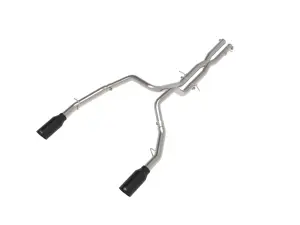 aFe Power Vulcan Series 3 IN to 3-1/2 IN Cat-Back Exhaust System for Ram (2025-26) 1500 RHO L6-3.0L (tt) (304 Stainless Steel w/ Black Tips)
