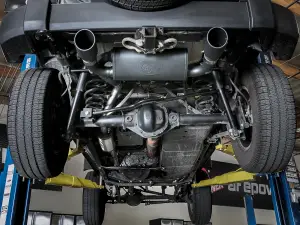aFe - aFe Power Rebel Series 2-1/2 IN Cat-Back Exhaust System for Jeep (2007-18) Wrangler V6-3.6L/3.8L (409 Stainless Steel w/ Black Tips, 2/4-Door) - Image 6