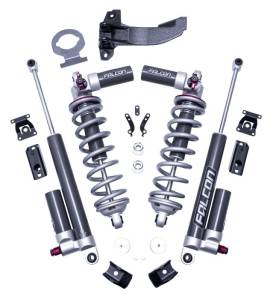 ReadyLIFT 2.5" Coilover Front Lift Kit for Ford (2017-26) Super Duty Diesel 4WD (w/ Falcon 3.3 Shocks)