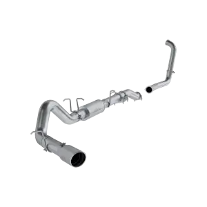 MBRP 4" Turbo Back Configure Exhaust for Ford (2003-07) F-250/F-350, 6.0L Power Stroke, Armor Plus, Street Profile, Single Side Exit