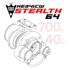 Calibrated Power - Calibrated Power Stealth 64mm Drop-In Turbo for Dodge/Ram (2003-04) 5.9L Cummins - Image 2