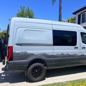 S&B - S&B Wideouts for Mercedes (2007-24) Sprinter Vans (Driver & Passenger Side Set, No Windows Cutout) - Image 2