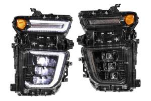 Morimoto XB LED Headlights for Chevy/GMC (2020-24) Silverado HD, Pair
