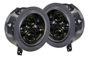 Morimoto - Morimoto Sealed7 2.0 LED Headlights for Jeep (2014-24) Gladiator JT, Pair - Image 3