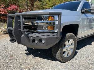 Iron Bull Bumpers - Iron Bull Front Bumper for Chevy (2015-19) Silverado 2500/3500 Silverado, Parking Sensor Cutouts Available - Image 4