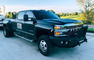 Iron Bull Bumpers - Iron Bull Front Bumper for Chevy (2015-19) Silverado 2500/3500 Silverado, Parking Sensor Cutouts Available - Image 10
